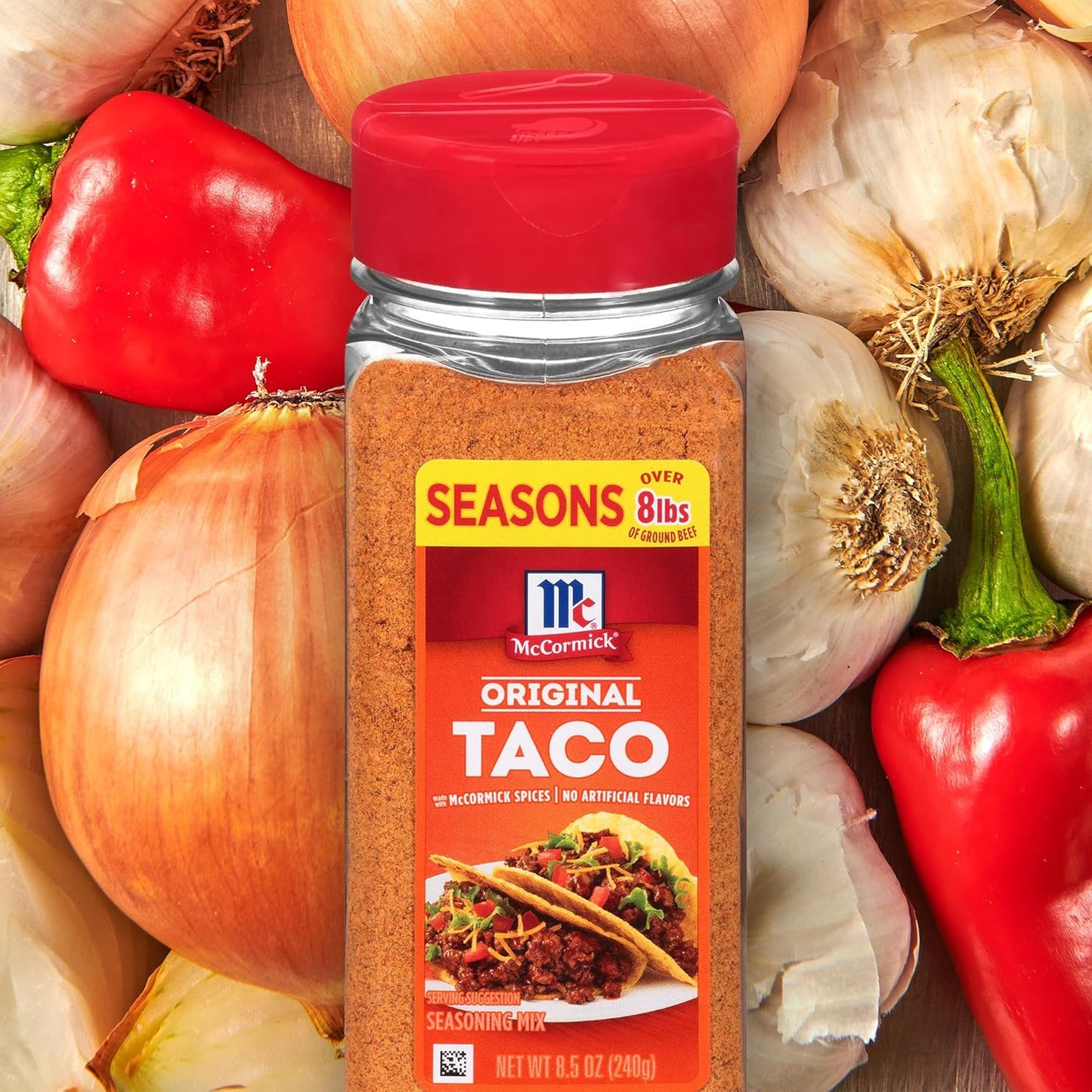 McCormick Taco Seasoning Mix – Cinco de Mayo Party Spice, Versatile for Tacos, Fajitas, and Chips