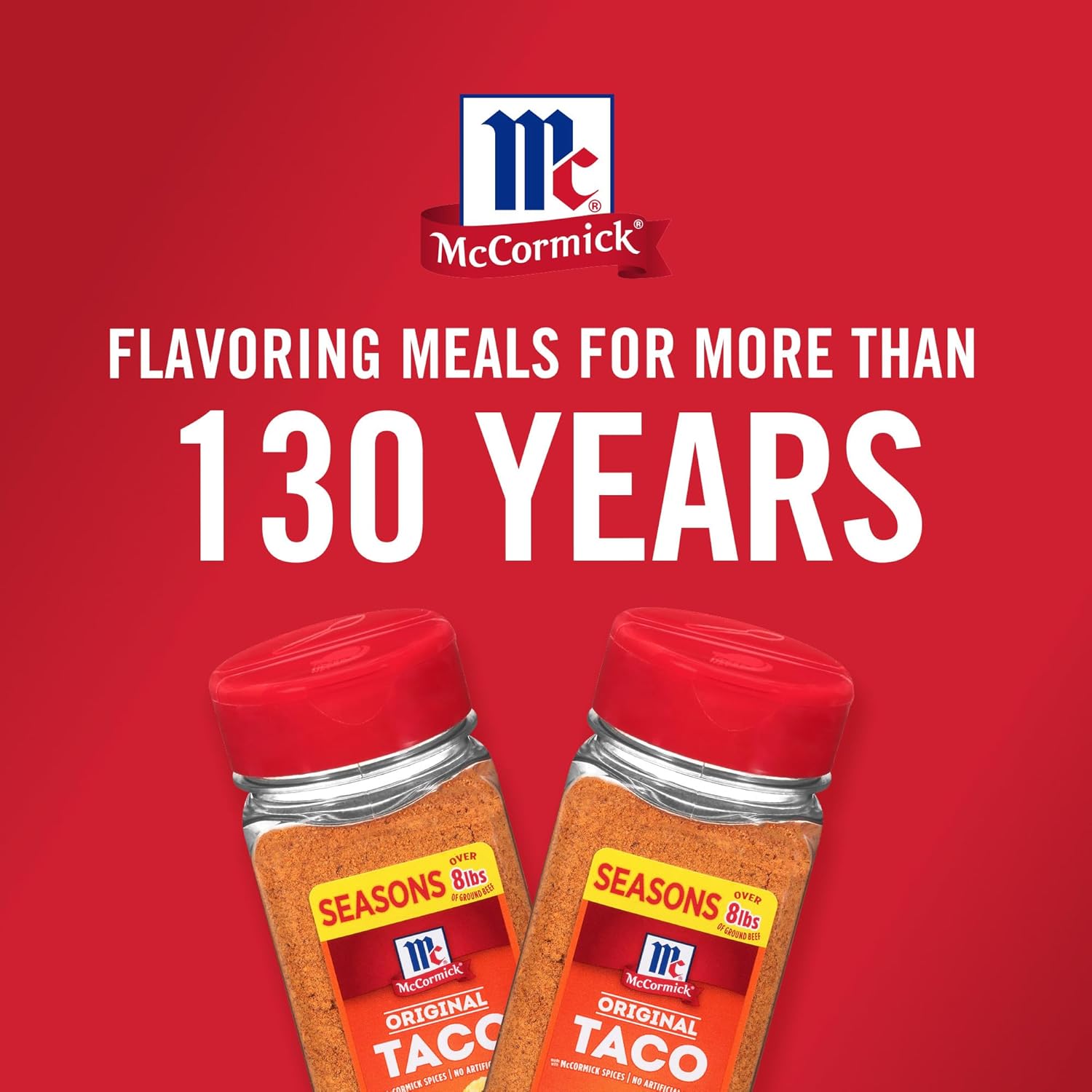 McCormick Taco Seasoning Mix – Cinco de Mayo Party Spice, Versatile for Tacos, Fajitas, and Chips