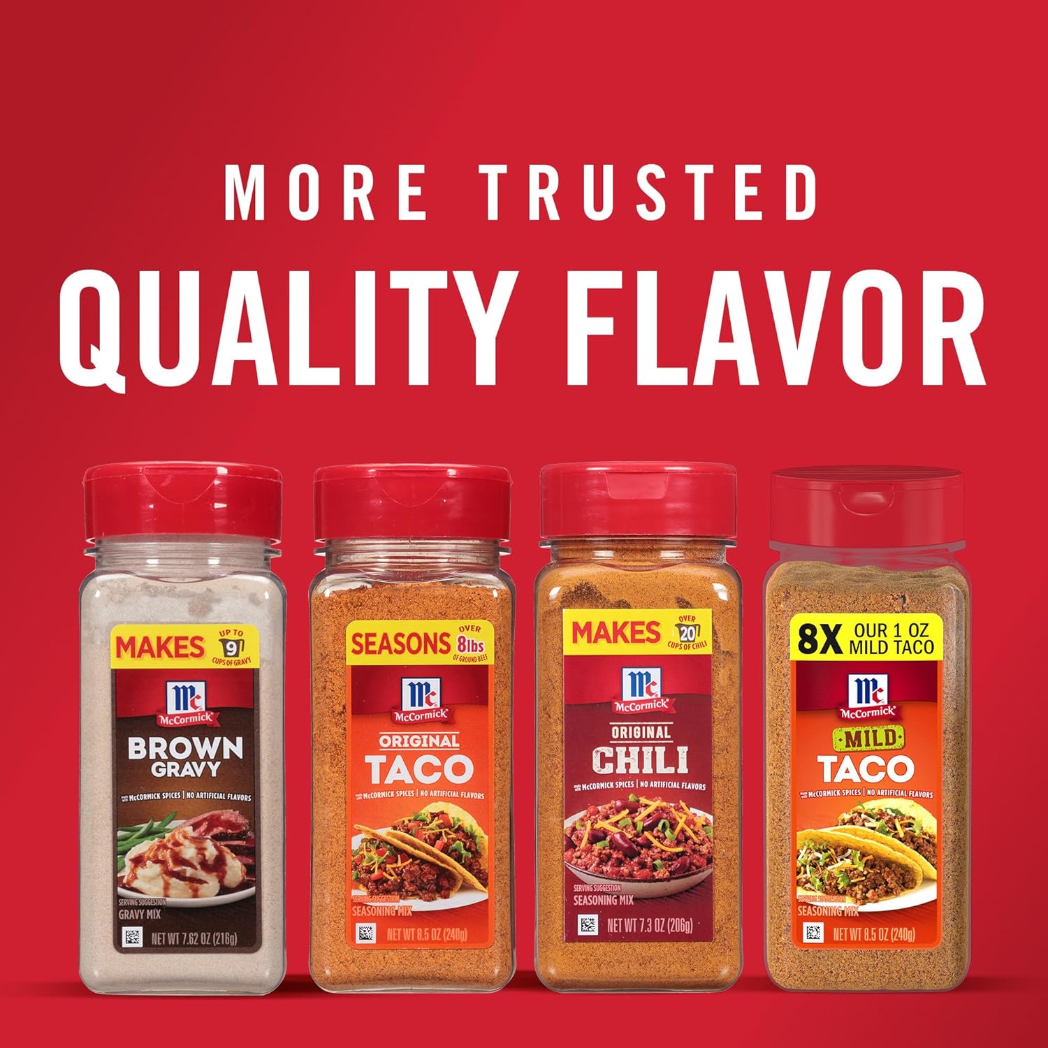 McCormick Taco Seasoning Mix – Cinco de Mayo Party Spice, Versatile for Tacos, Fajitas, and Chips