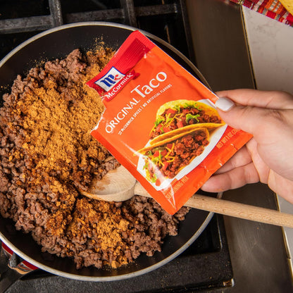 McCormick Taco Seasoning Mix – Pantry-Stocking Seasoning for Fast Family Dinners After Work