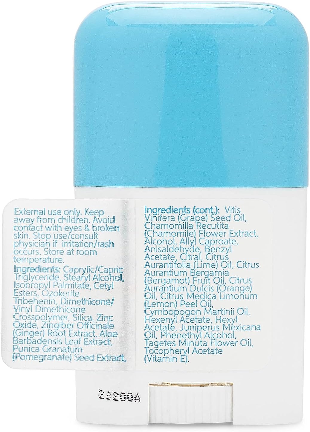 Megababe Thigh Rescue Anti-Chafe Stick Mini – Clean Formula Skin Safety, No Aluminum or Parabens