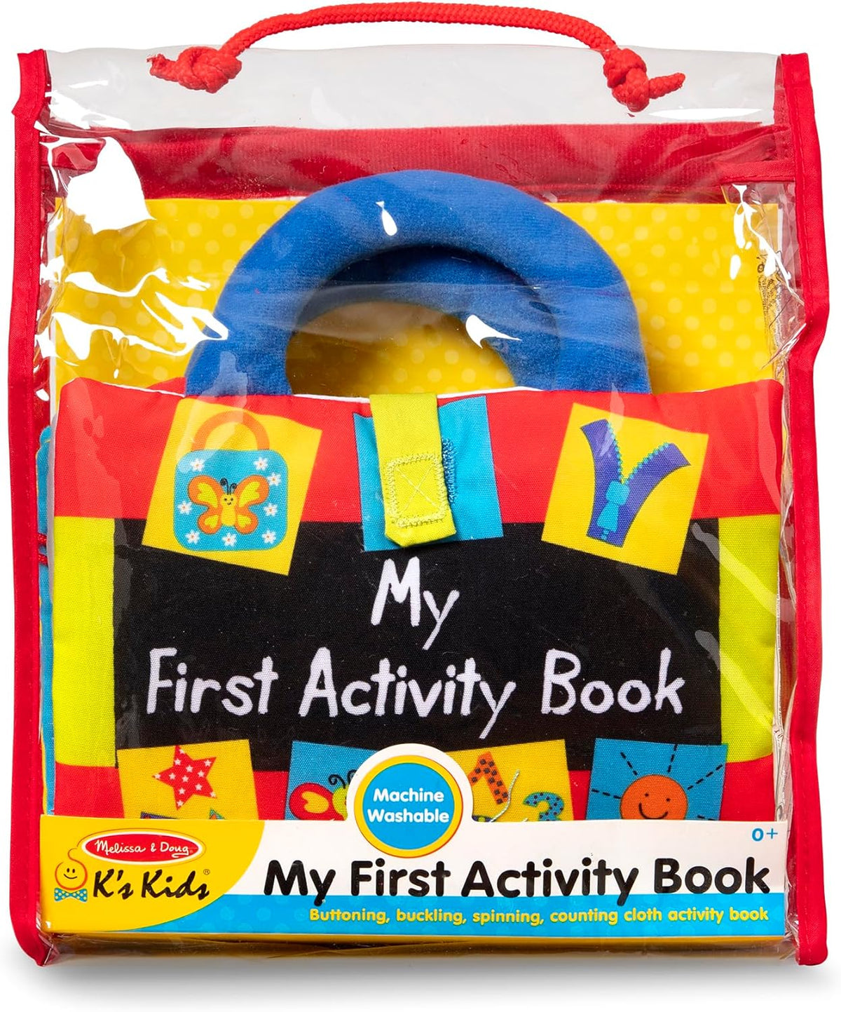 Melissa & Doug Activity Book – All-in-One Developmental Toy for Uncluttered Playrooms and Capsule Wardrobe Lifestyles