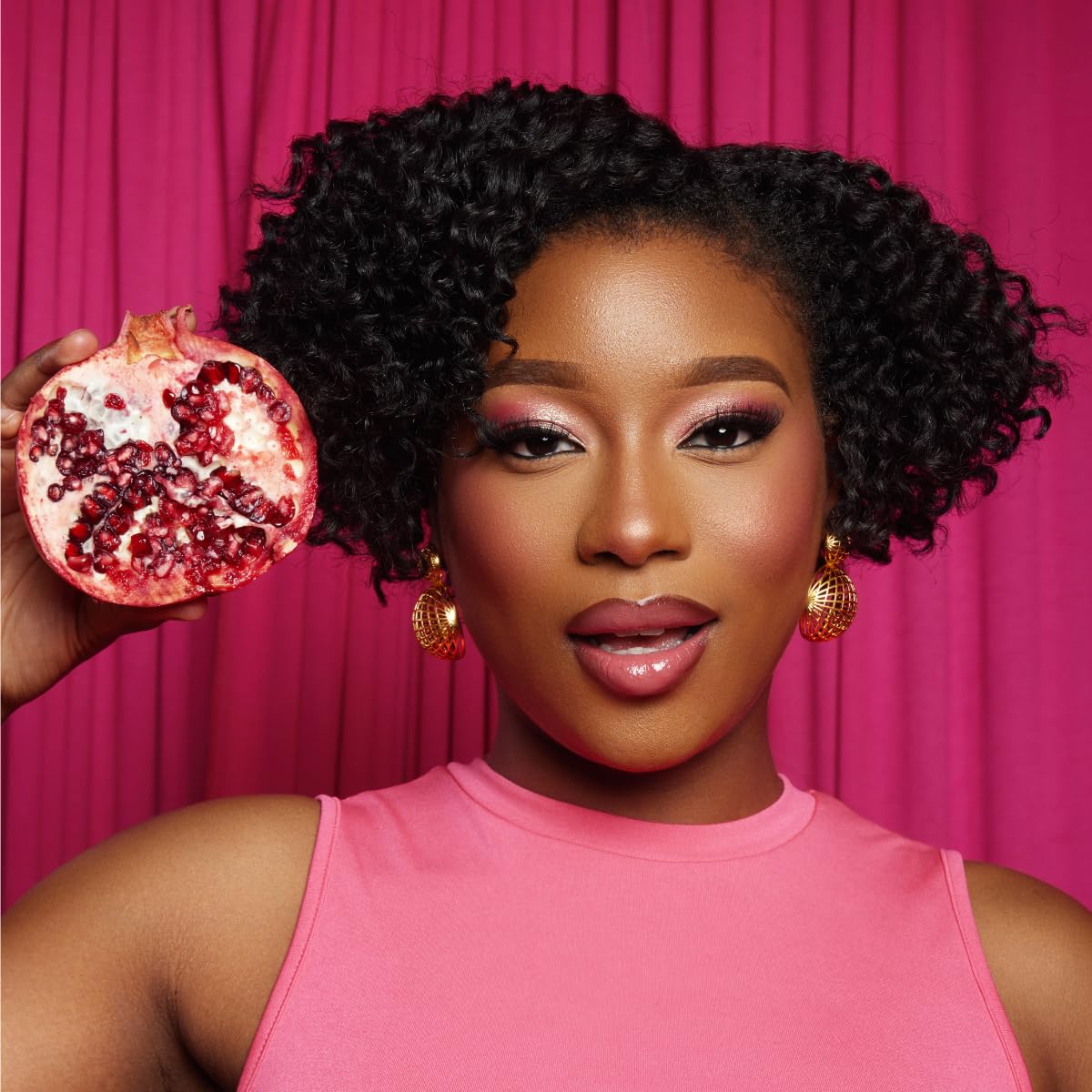 Mielle Organics Pomegranate & Honey Shampoo – Spa-Style Self-Care Cleanser for Coily Textured Hair