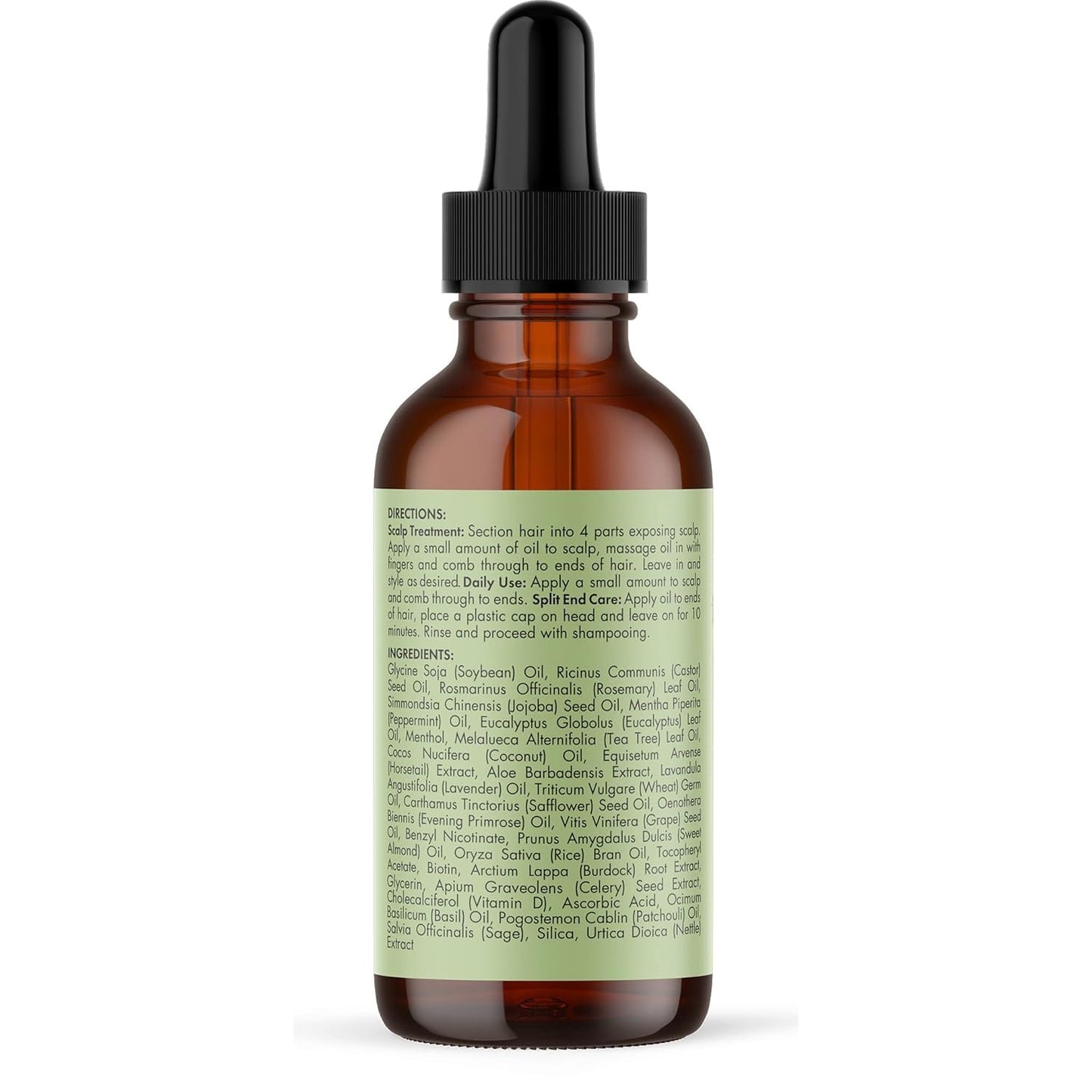Mielle Organics Rosemary Mint Hair Oil – Spa-Scented Scalp Treatment for Yoga Room Calm