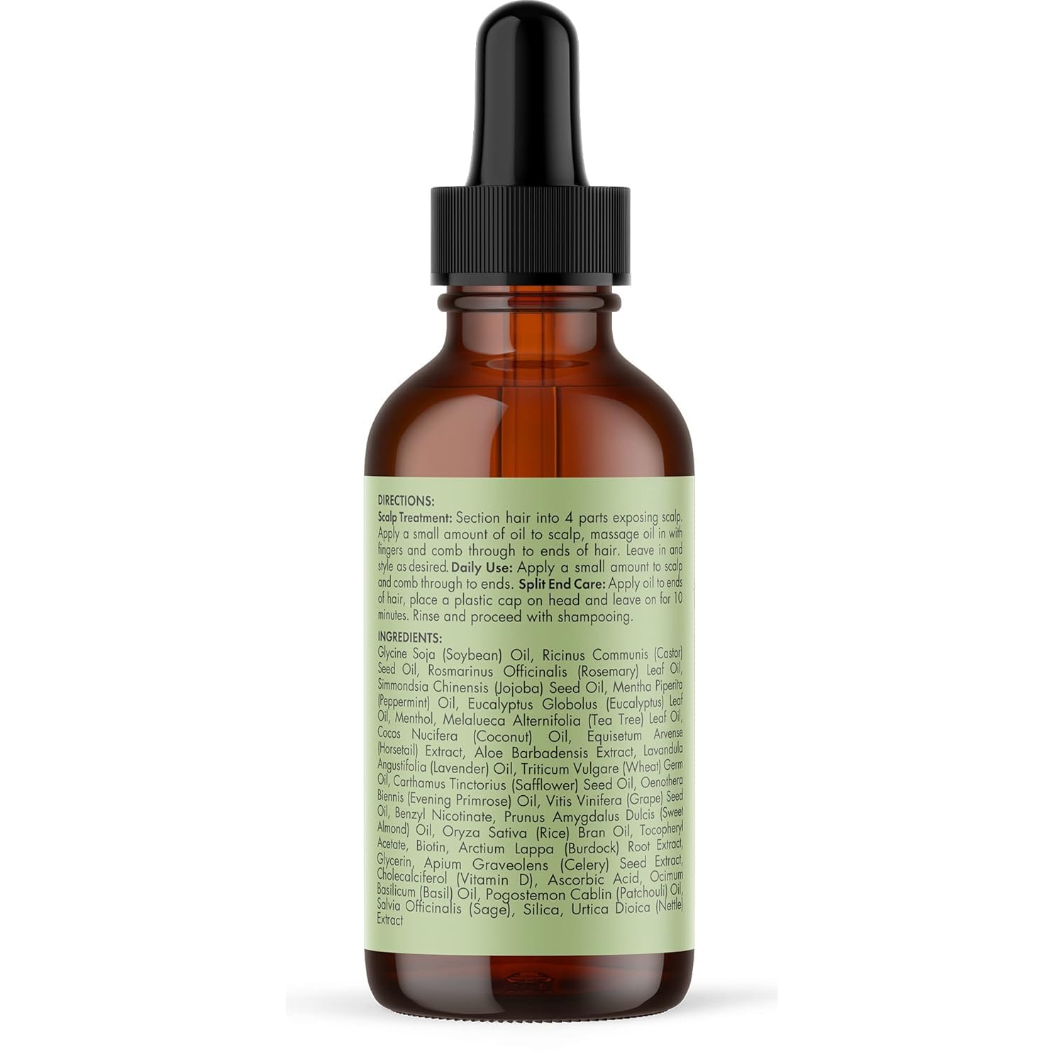 Mielle Organics Rosemary Mint Hair Oil – Spa-Scented Scalp Treatment for Yoga Room Calm
