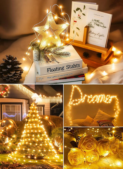 Minetom Twinkle Fairy Lights – Christmas Gift for Teens and College Students, USB Plug-in Dorm Room String Lights with Remote Control