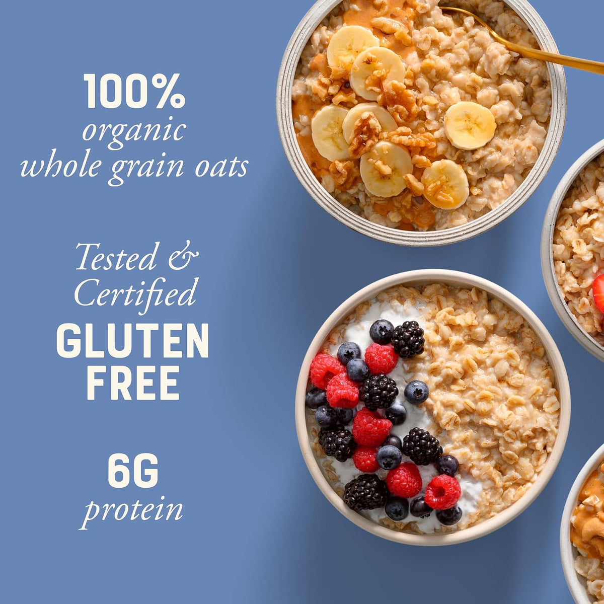 minimally processed to retain oat bran, germ, and endosperm