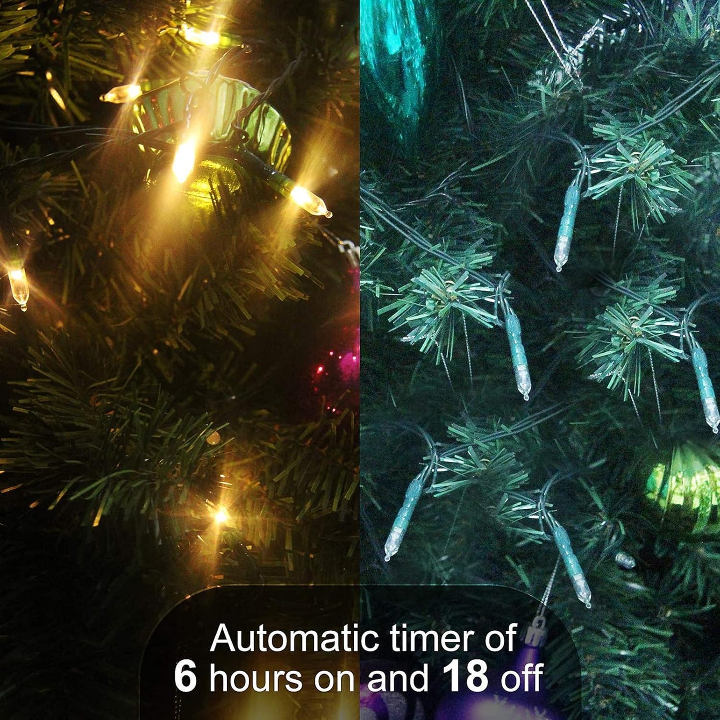 Minimax-M3 Battery Fairy Lights – Child-Safe Playroom & Bedroom Decor, Auto-Off Timer 50 LED