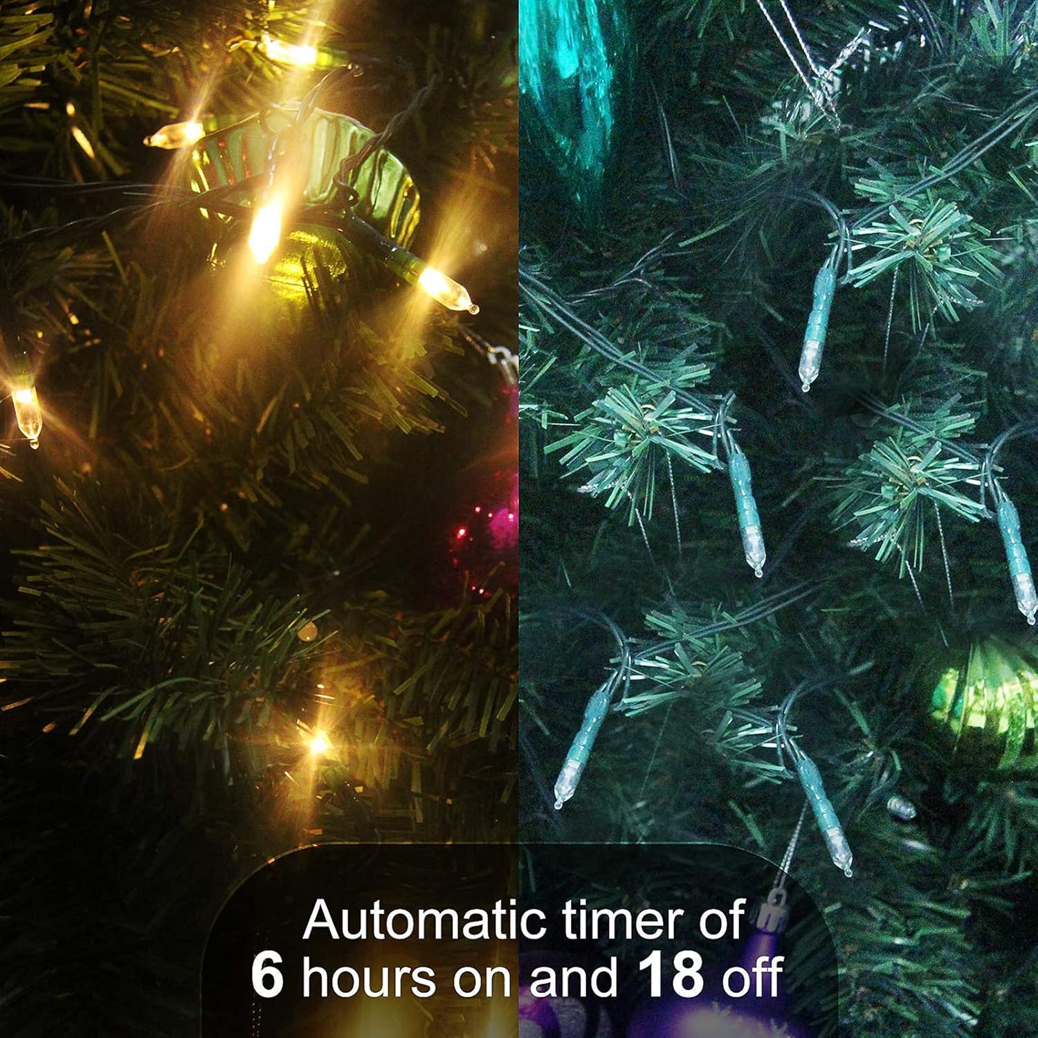 Minimax-M3 Battery Fairy Lights – Child-Safe Playroom & Bedroom Decor, Auto-Off Timer 50 LED