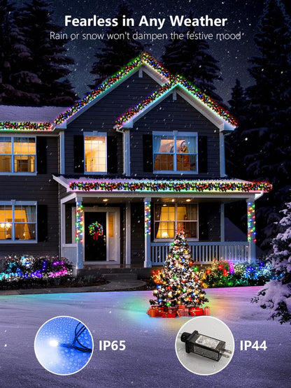 Minimax Warm White & Multicolor String Lights with Memory Mode – Birthday Gift for Mom, Holiday Gift, Valentine's Day Present for Women