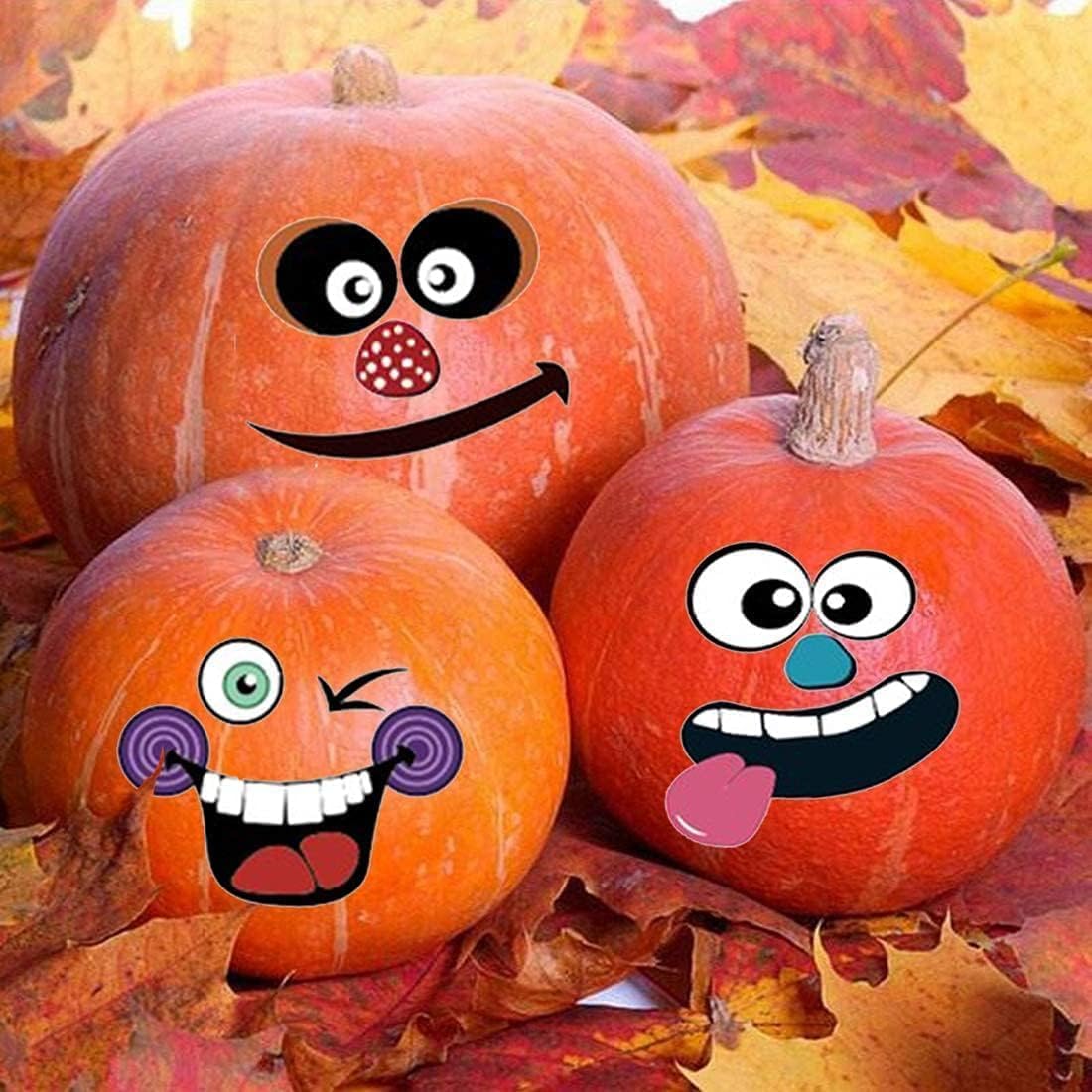 MiniPumpkin Sticker Set – Mess-Free Small Pumpkin Faces for Children Ages 3 to 10