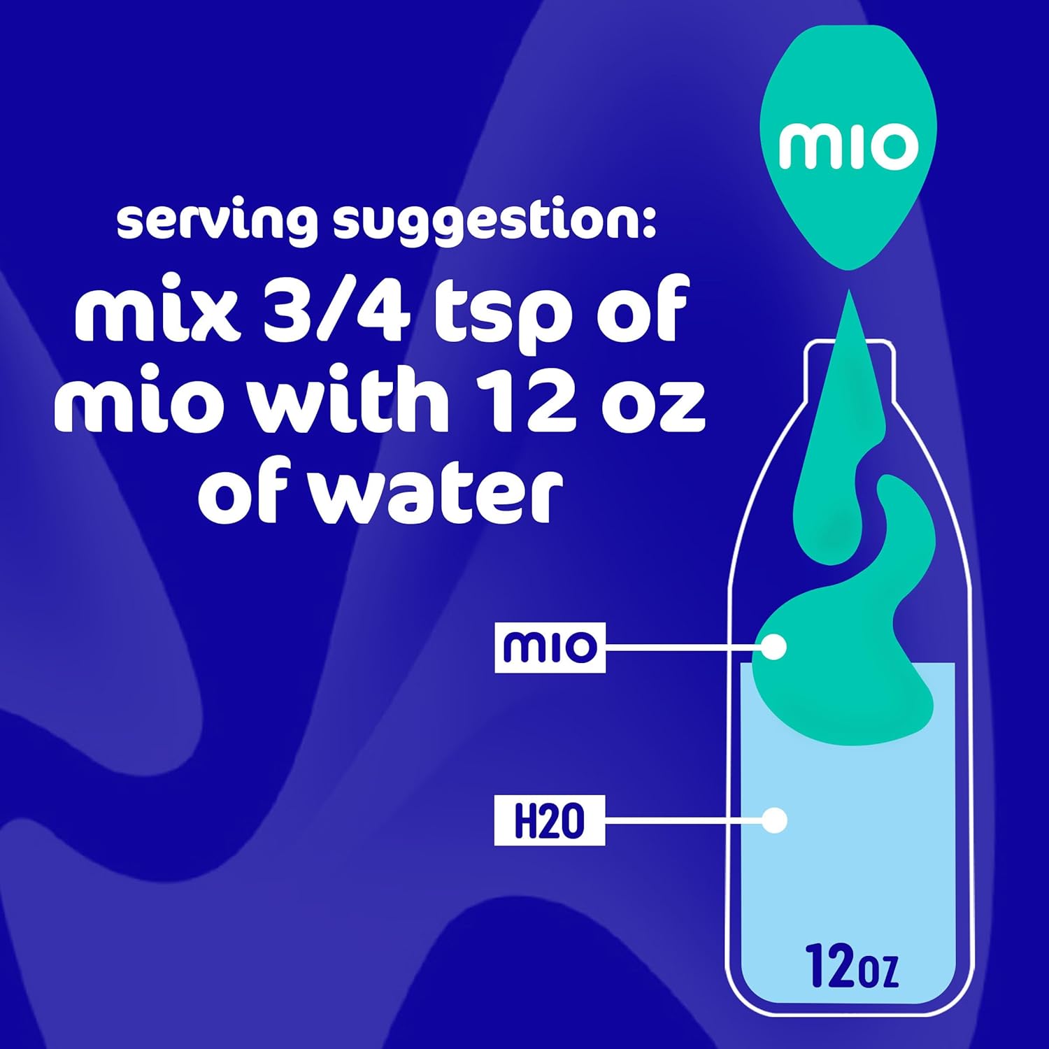mio Hydrate Arctic Grape Flavor Drops – Travel and Trail Hydration Companion, 12 Servings Per Bottle