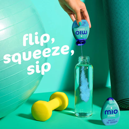 MiO Sport Berry Blast Berry Hydration Enhancer – Desk-Side Flavor Boost for Busy Workday Focus