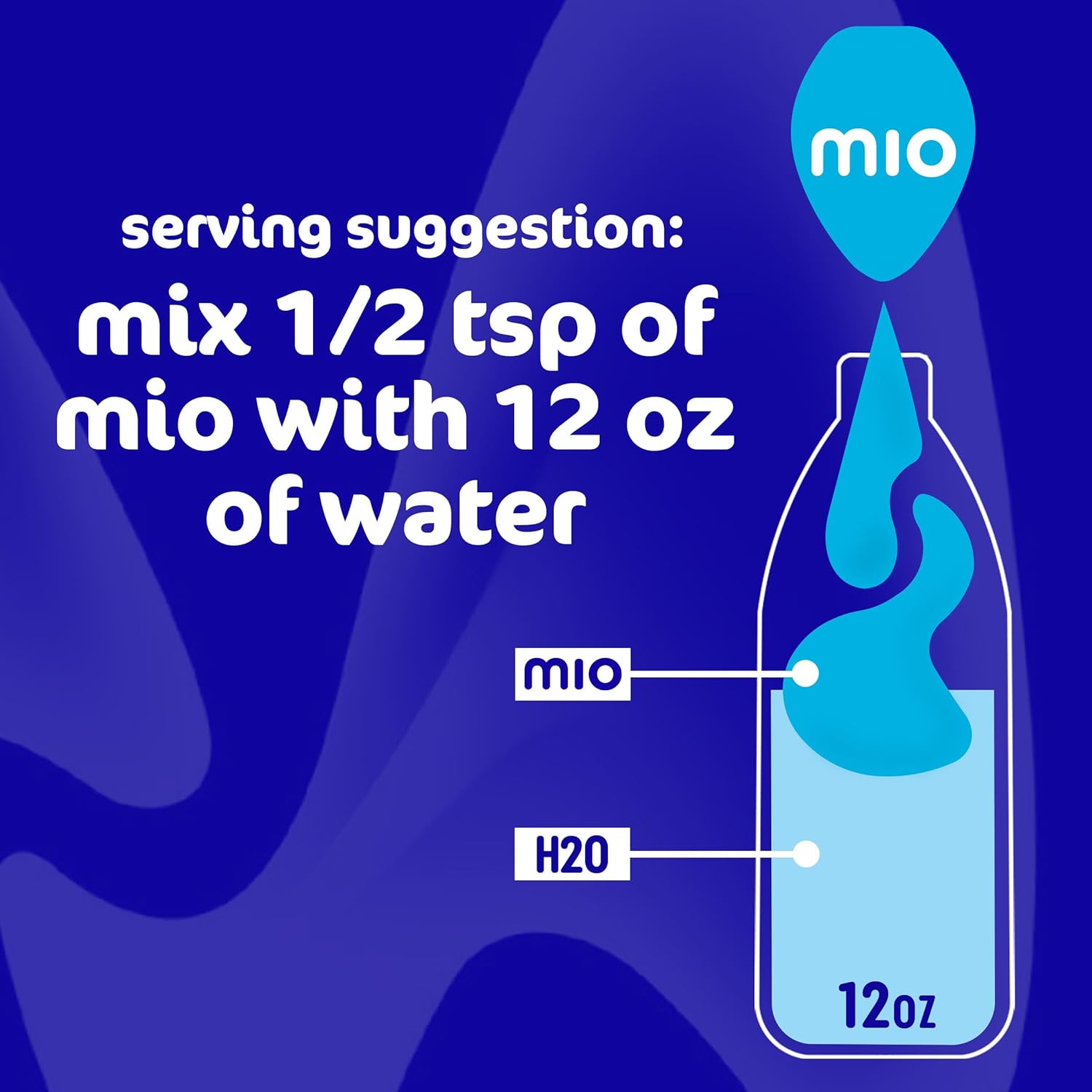 mio Strawberry Watermelon Liquid Water Enhancer – Zero Sugar Flavored Water for Lunchboxes and Diaper Bags
