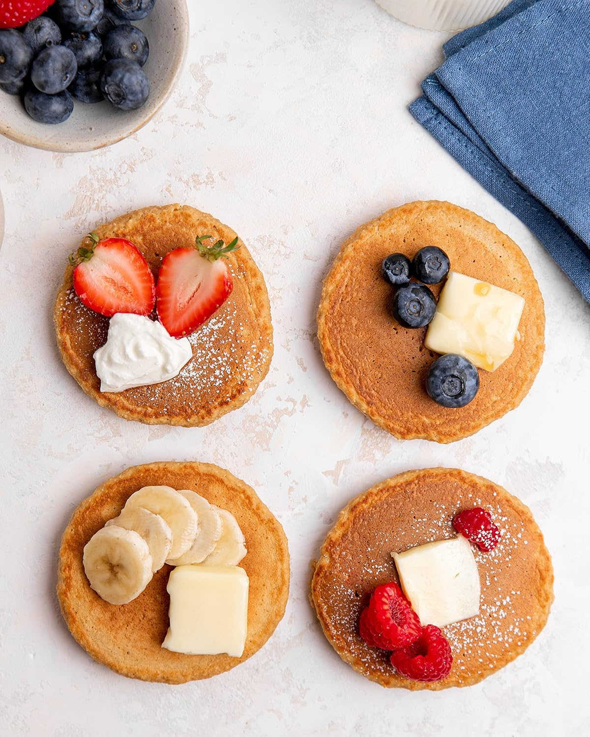 Miss Jones Baking Confetti Pop Waffle Mix - Kid Approved Birthday Breakfast Made with Clean Whole Grains