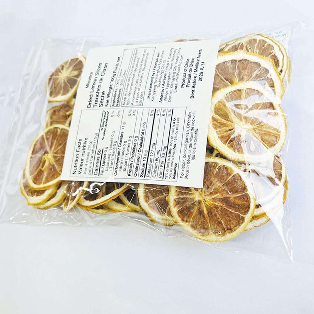 Mkostlich Bulk Dried Citrus Mix for Coffee Bar Styling, Warm Tone Fruit Garnish for Hygge Inspired Counter Decor