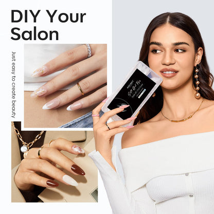 modelones Gel Top Coat and Base Set – Holiday Gift for Nail Lovers, Non Toxic Soak Off Base and Top Coat With Long Lasting Shine