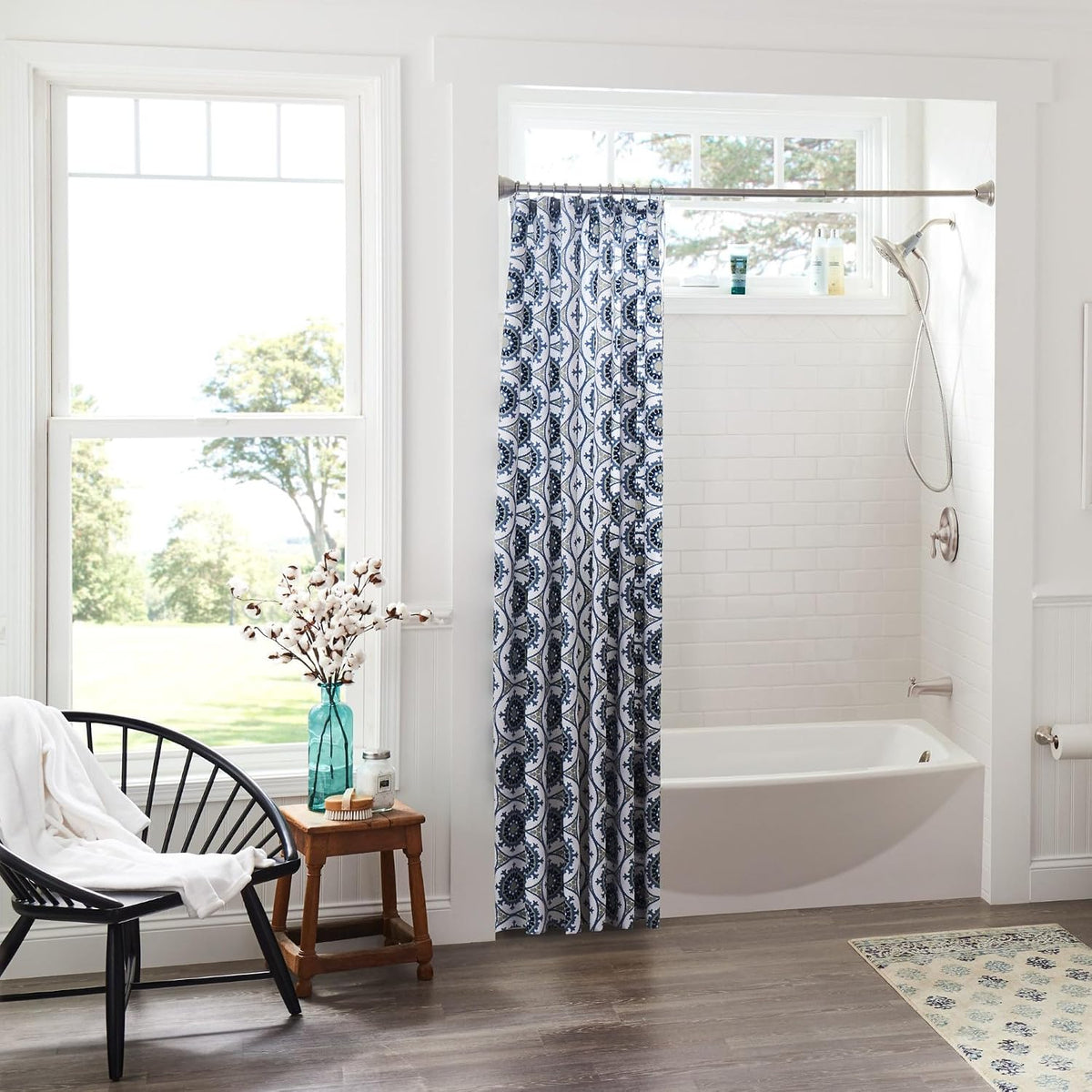Moen Brushed Nickel Wall and Handheld Showerhead Upgrade, Valentines Day Gift for Him or Her Who Loves Spa Style