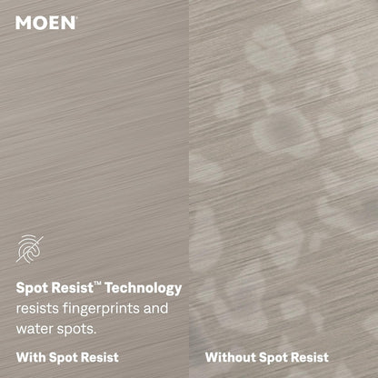 Moen Brushed Nickel Wall and Handheld Showerhead Upgrade, Valentines Day Gift for Him or Her Who Loves Spa Style