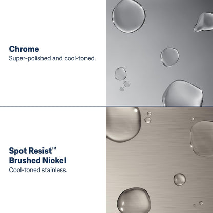 Moen Brushed Nickel Wall and Handheld Showerhead Upgrade, Valentines Day Gift for Him or Her Who Loves Spa Style