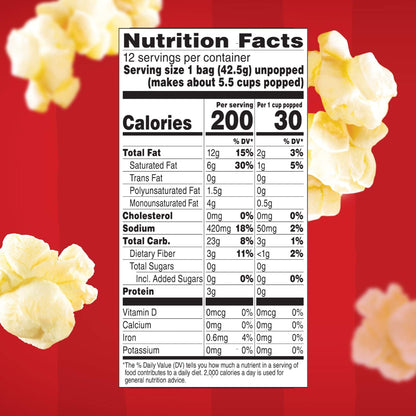 movie theater butter flavor profile with added natural butter and annatto color