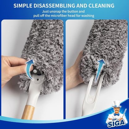 MR.SIGA Microfiber Duster – Thoughtful Housewarming Gift for New Homeowners and First Apartments