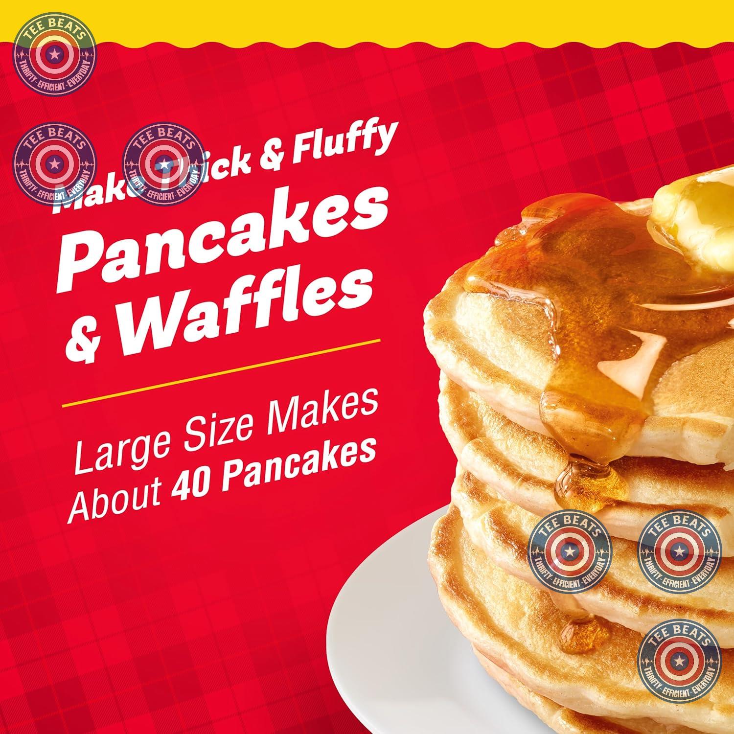 Mrs. Butterworth Pancake and Waffle Mix, Christmas Morning Family Gift Basket Staple, 32 oz