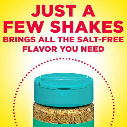Mrs. Dash Salt-Free 6.75 oz Shaker, Outdoor Kitchen Companion for Burgers, Ribs, and Grilled Fish