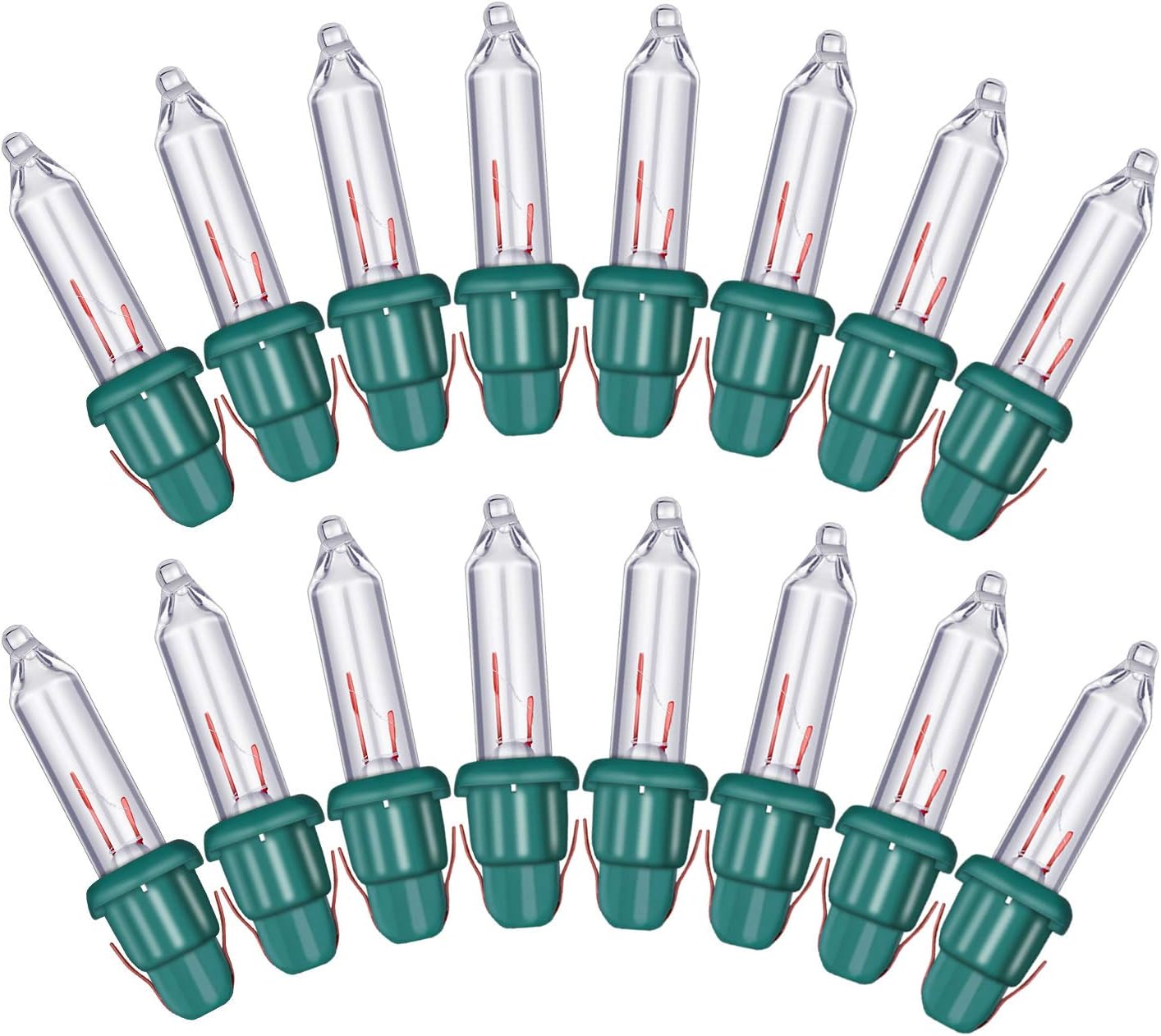 Mudder Glass Replacement Bulbs – All-Weather Holiday Lights for Patio String Lights and Outdoor Christmas Displays