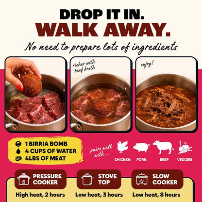 multi-cooker compatible (stovetop, slow cooker, pressure cooker)