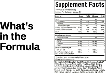 MuscleTech Creatine BCAA Muscle Builder – Birthday and Holiday Gift for Gym-Obsessed Partners