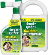 Simple Green Outdoor Odor Eliminator for Pets – Backyard and Camping Companion, Enzyme Spray for Patio Urine Smell