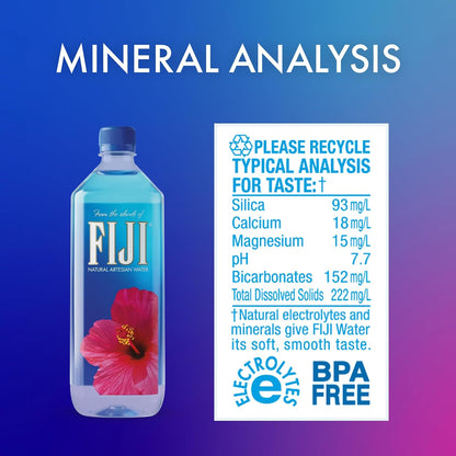 naturally occurring double electrolytes from volcanic rock filtration