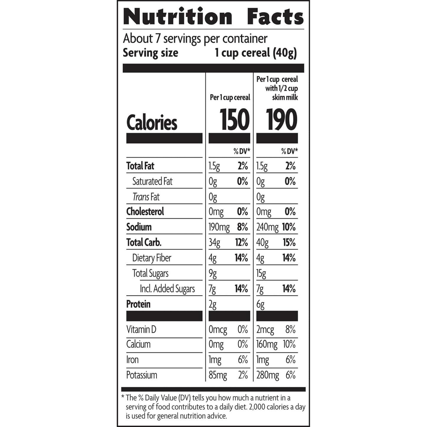 Nature's Path Organic Gluten-Free Cinnamon Cereal – Wholesome Family Cereal for Shared Morning Bowls