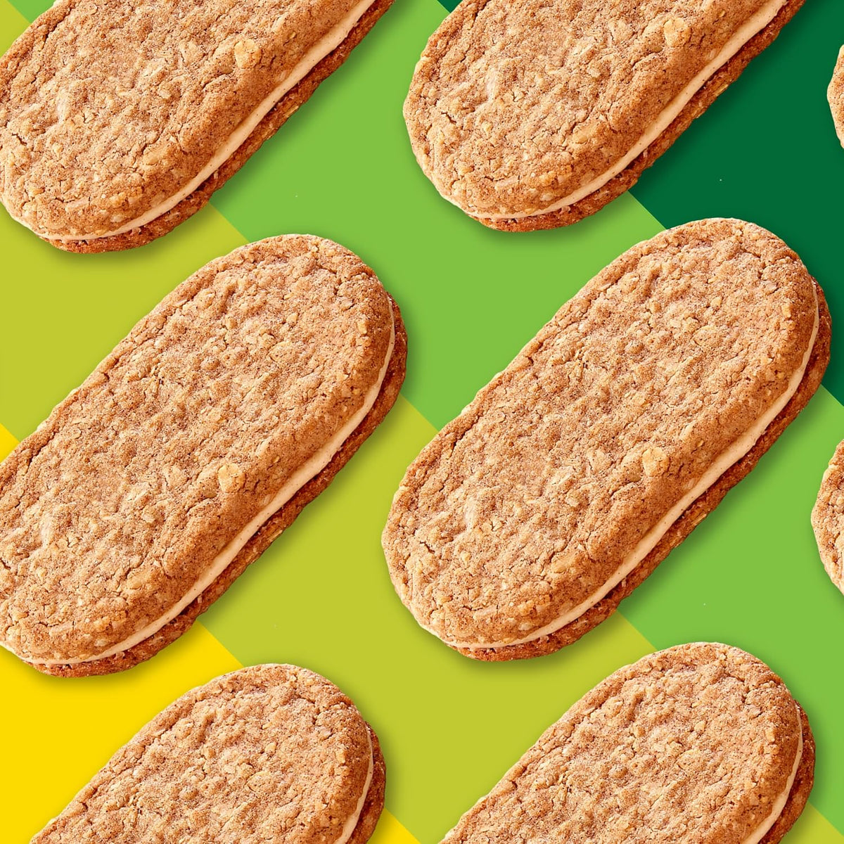 Nature Valley Biscuit Sandwiches Cinnamon Almond Butter – Desk Drawer Snack for Office, Individually Wrapped Whole Grain Bar