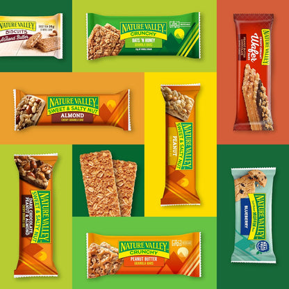 Nature Valley Biscuit Sandwiches Cinnamon Almond Butter – Desk Drawer Snack for Office, Individually Wrapped Whole Grain Bar