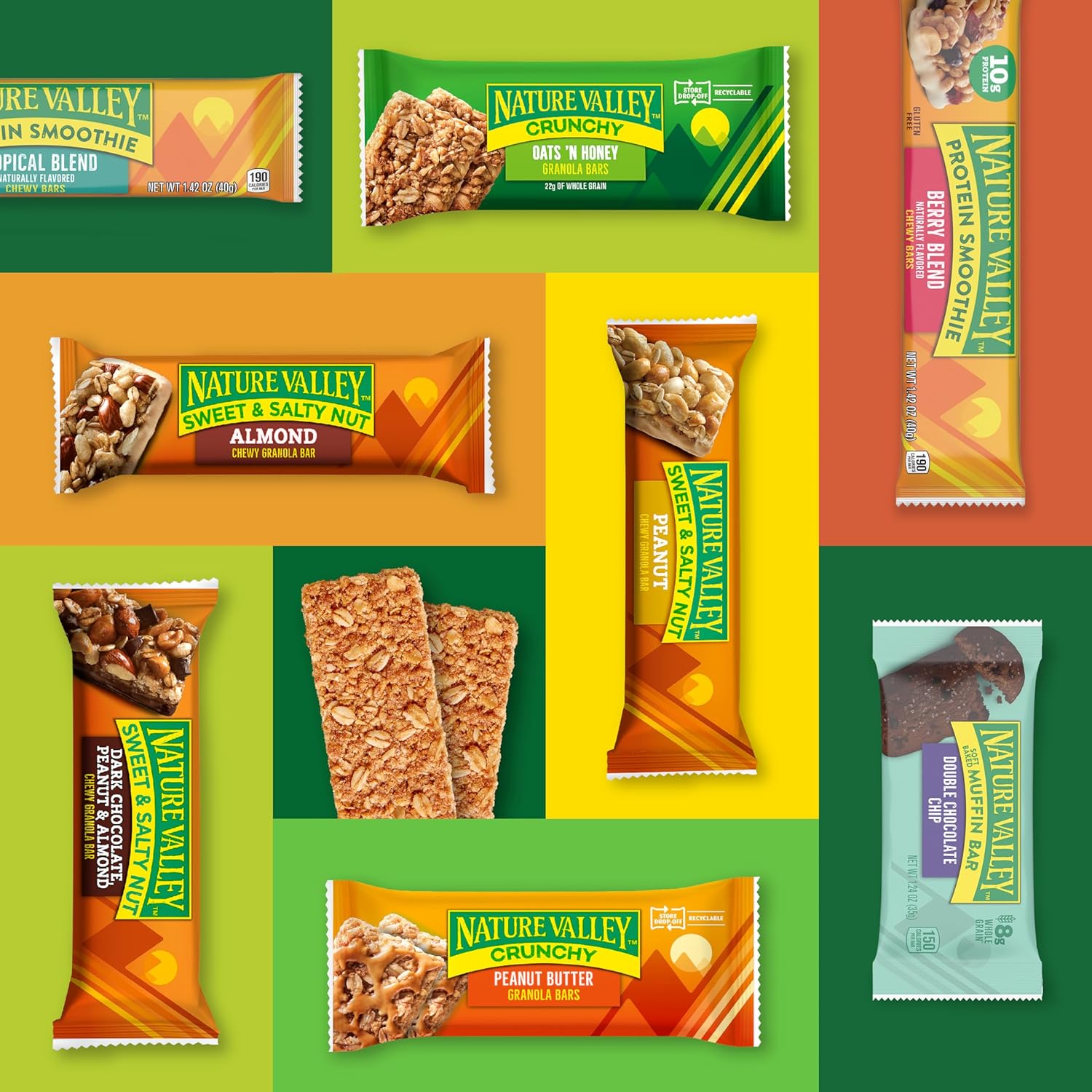 Nature Valley Crispy Creamy Wafer Bars – Shelf-Stable Strawberry Snack for Picnics, Trail Mixes and On-the-Go Fuel, Whole Grain