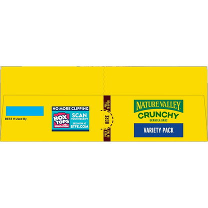 Nature Valley Crunchy Granola Bars – Outdoor Adventure Snack, Variety Pack for Long Trails