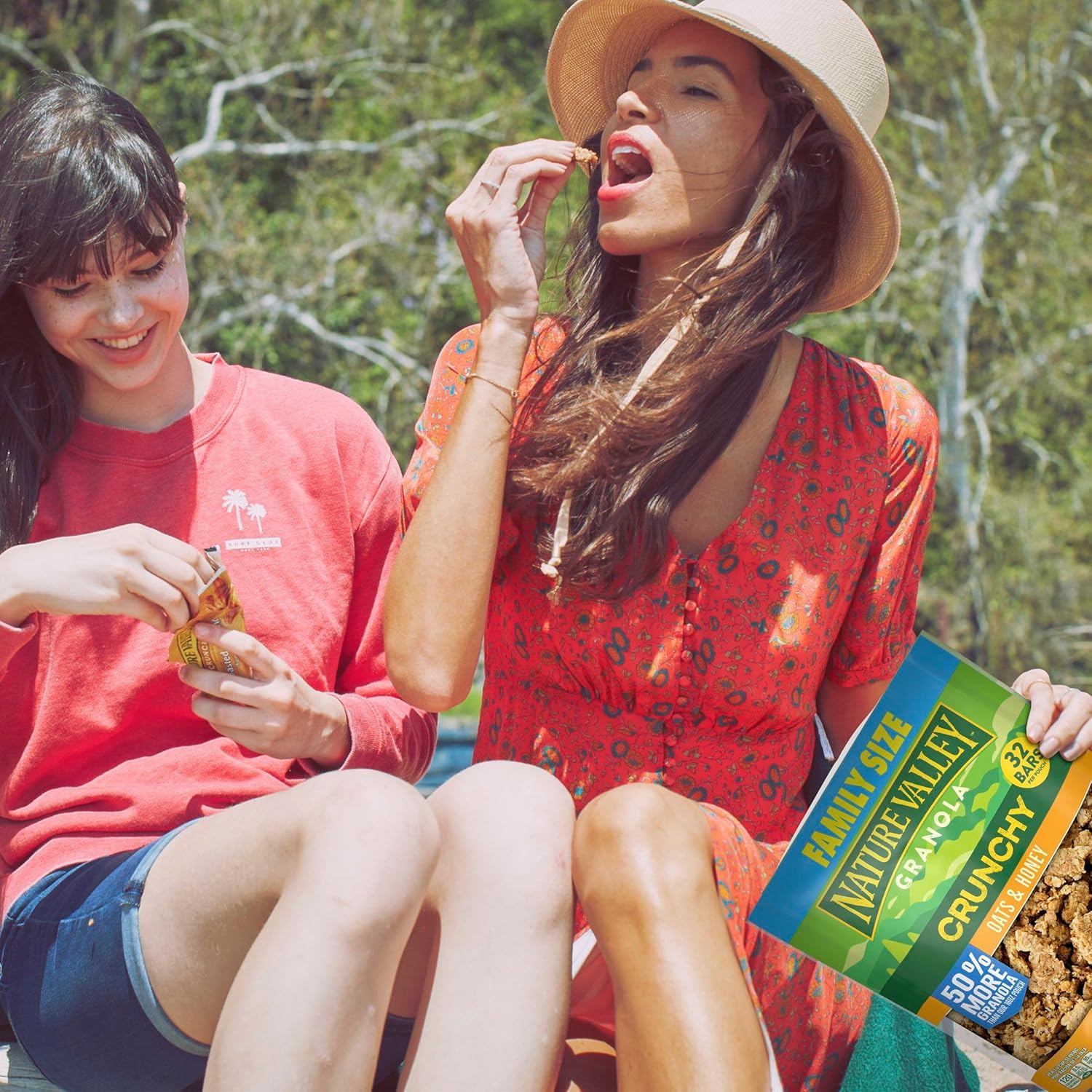Nature Valley Crunchy Granola Oats and Honey – Mindful Snacking Option with No High Fructose Corn Syrup, 24 oz