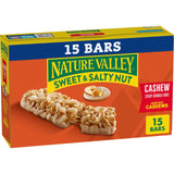Nature Valley Sweet and Salty Nut Cashew Granola Bars – Family Pantry Staple for School Lunches and Road Trips