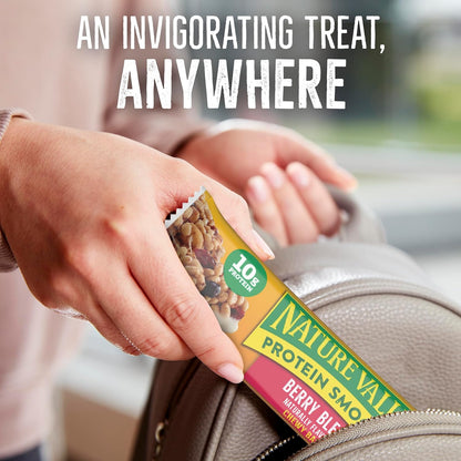 Nature Valley Protein Snack Bars Berry Blend – Gluten Free Treat for Kids Snack Station