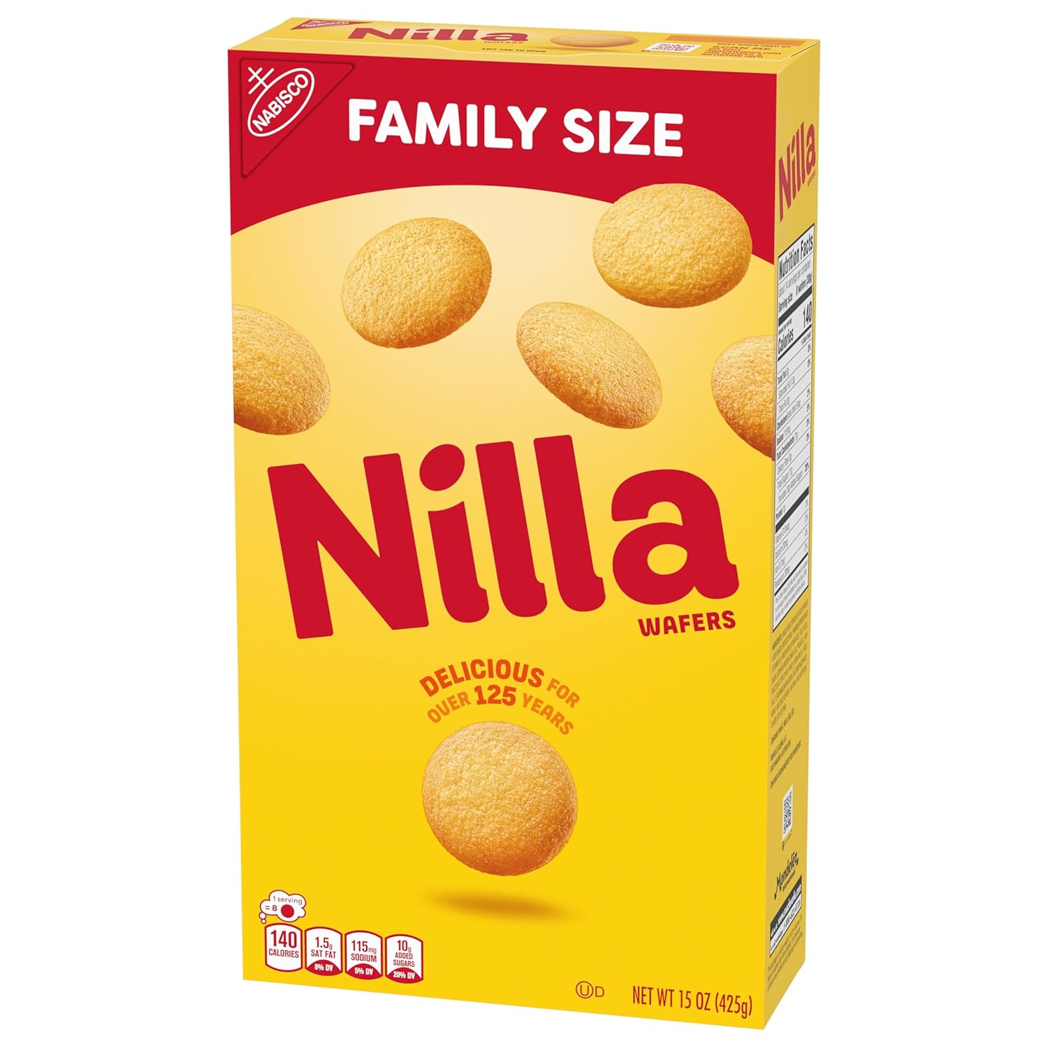 NILLA Wafers Cookies, Vanilla Wafers Sympathy Gift for Father-in-Law, Family Size Vanilla Wafers Snack Box