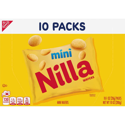 NILLA Wafers Mini Cookies – Simple, No-Prep Vanilla Wafer Packs for Intentional Snacking