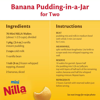 NILLA Wafers Mini Cookies – Simple, No-Prep Vanilla Wafer Packs for Intentional Snacking