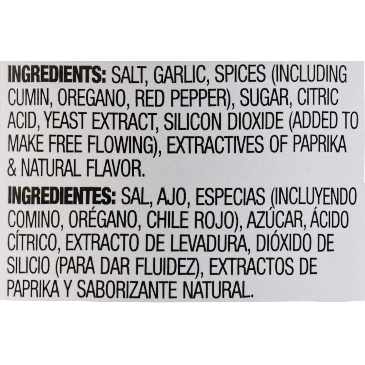 no msg added formulation