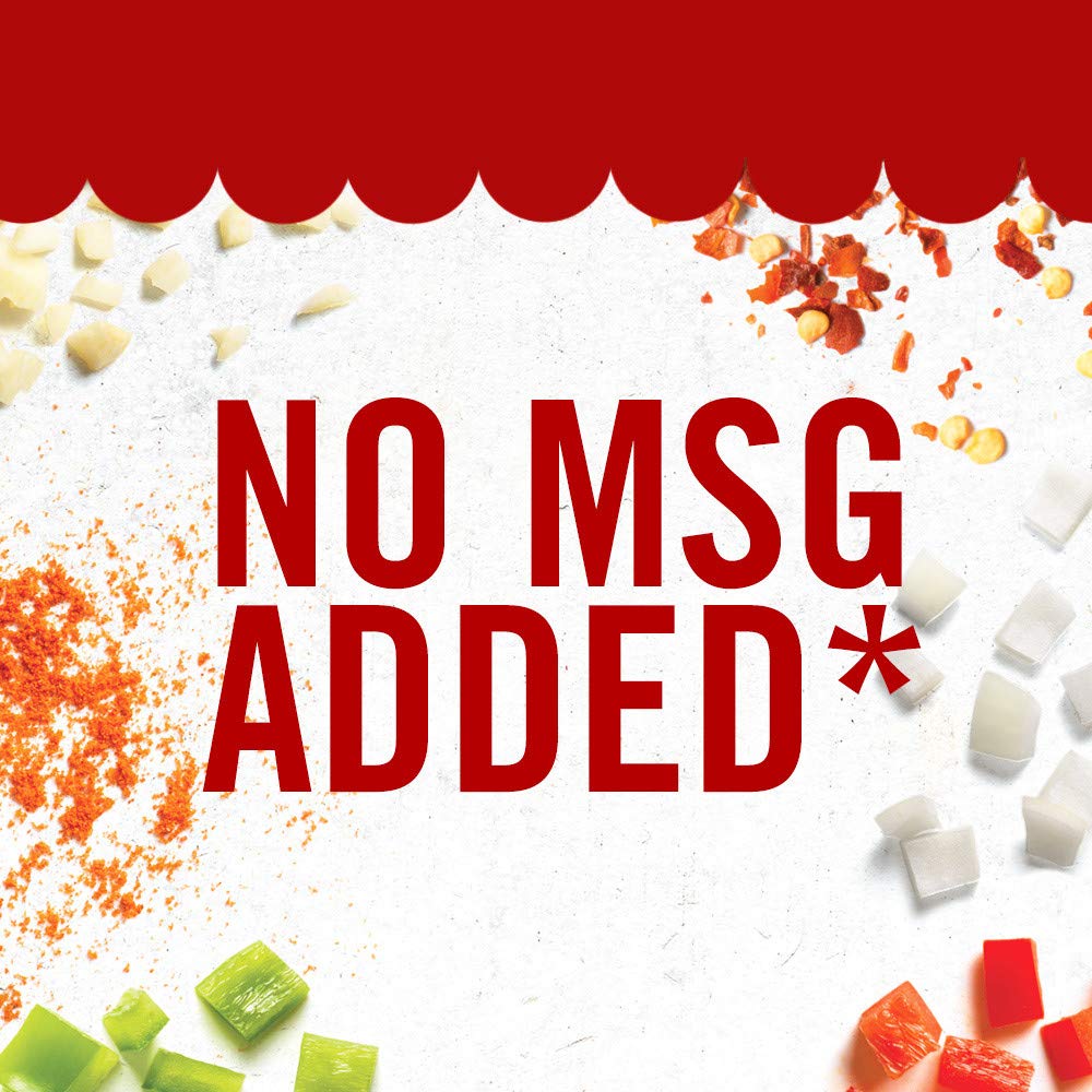 no msg added; no artificial flavors; no colors from artificial sources