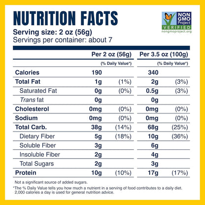 non-gmo project verified and kosher certified, made in the usa