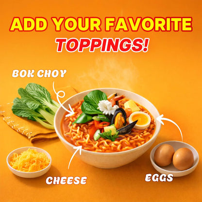 Nongshim Neoguri Spicy Seafood Udon Noodle Cup – 10-Pack Pantry Staple for Focused Office Lunches