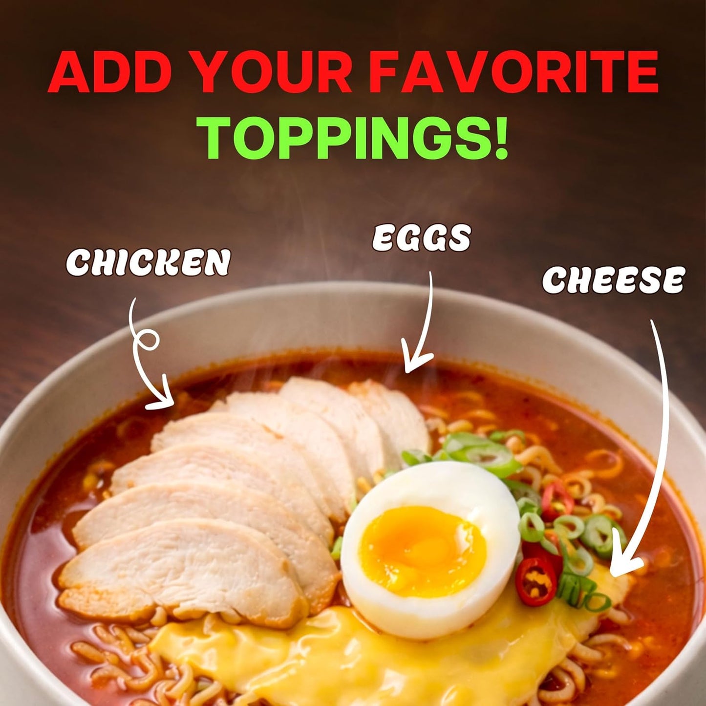 Nongshim Ramen Noodles, Portable Travel Lunch Instant Bowl, Microwavable Korean Hot & Spicy Ramen on the Go
