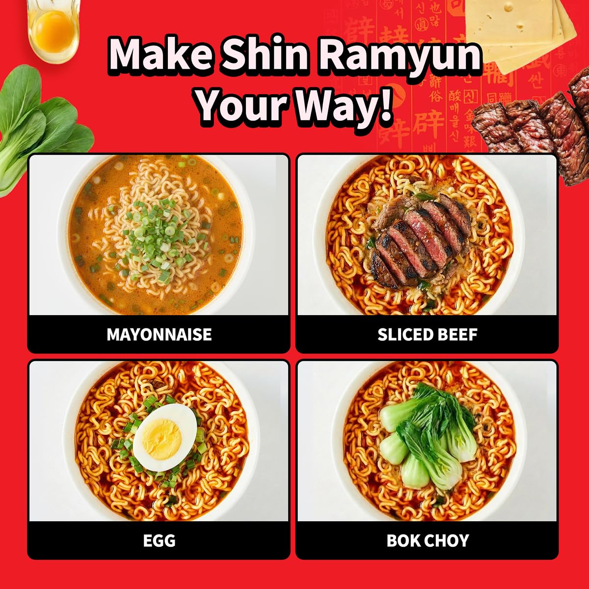 Nongshim Shin Ramyun Bowl – Customizable Heat Comfort Bowl for Personal Wind-Down Ritual